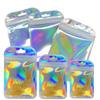 50pcs Thicken Self Sealing OPP Bag Transparent Plastic Storage Pouch with Hang Hole for DIY Jewelry Display Retail Packaging
