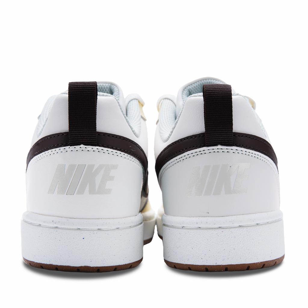 Nike Court Borough Butter Cookie Synthetic Leather Slip Resistant Abrasion Resistant Low Top Skateboard Shoes Women's HV1804-121(Team1137-)