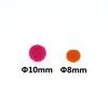 20pcs 8mm 10mmm Fly Fishing Mimic Fish Egg Roe Salmon Trout Bait Floating Plush Balls Eggs