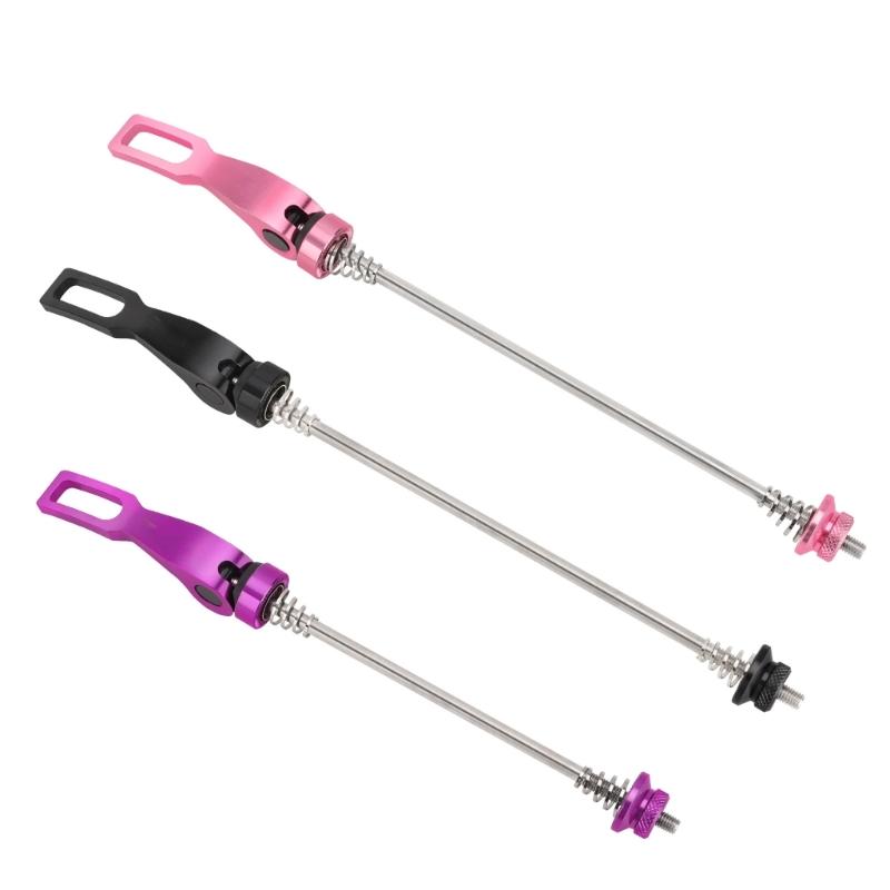 Bicycles Wheel Hub Quick Release Skewers Bike Front Rear Bicycles Wheel Hub Clip Bolt Levers for Bike Wheel Hub