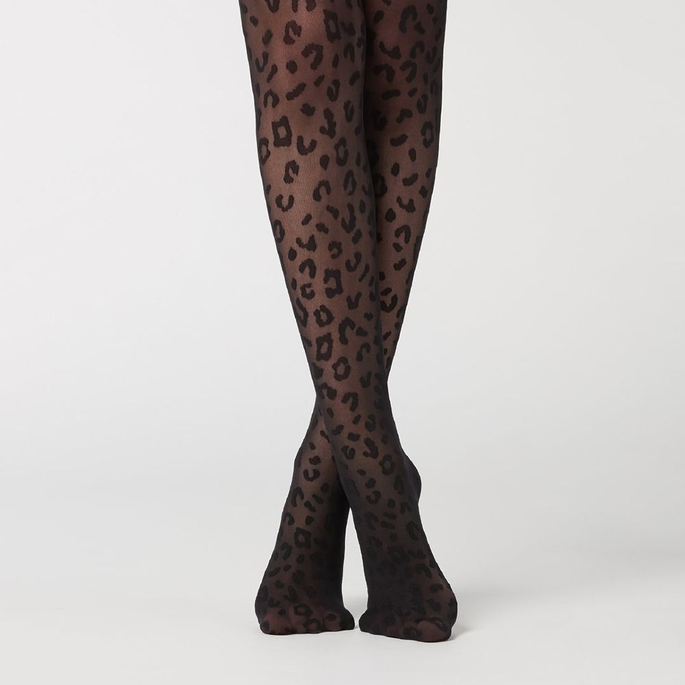 Damen Sexy Schmetterling Offener Schritt Strumpfhose