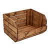 Modular Wooden Box for Shelf 37x30x22 cm Brown Container | GoodFreshDecor