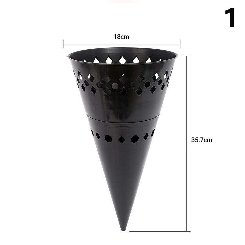 Plastic Flower Packaging Liner Plant Stand Stands Packing Material Fixing Bouquet Base Arrangement Floral Supplies