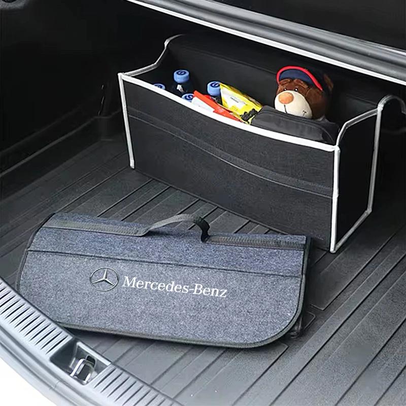 GLC GLB Auto Aufbewahrungstasche Faltbare Reise Aufräumbox Kofferraum Werkzeugkoffer Für Mercedes Benz A B C E S W203 W206 W220 W205 W211 W212 W