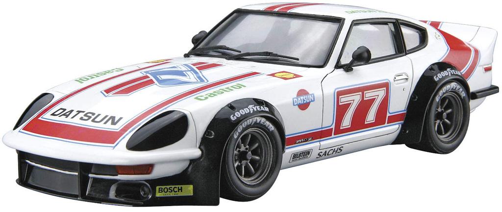 Aoshima Bunka Kyozaisha Modelová řada vozů SP Nissan S30 Fairlady 280Z Special 1975 Plastikový model 1/24