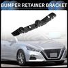 Bumper Support Bracket, Left Side Front Bumper Retainer Bracket Hold Mount No.62221JA01A for Nissan Altima 2007-2012 ABS Plastic Black, 1 Pc