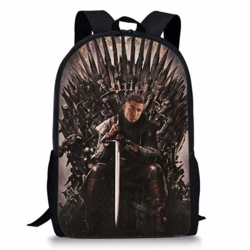 Cristiano Ronaldo Basketball Sports Backpack With Waterproof Polyester For Middle School Students