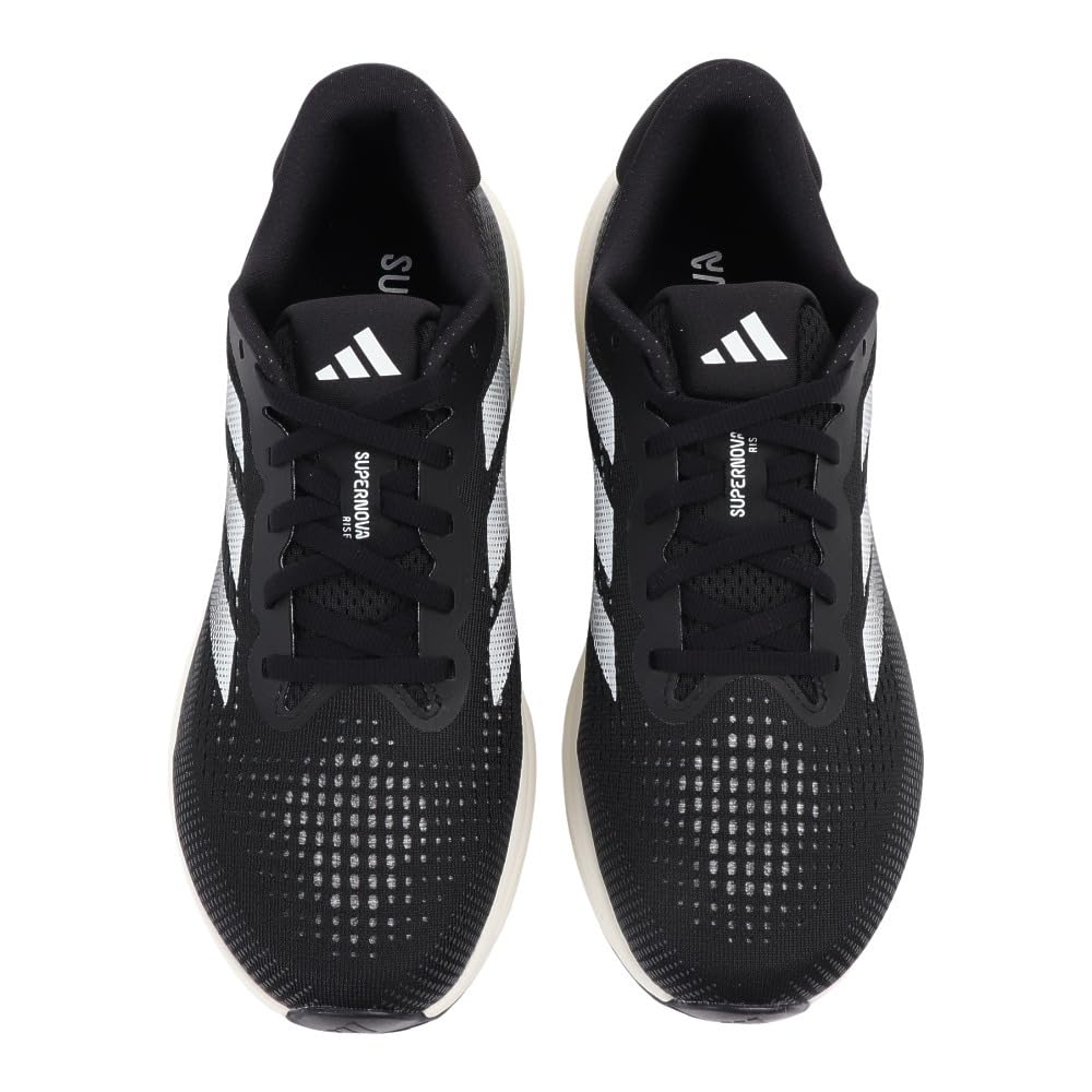 adidas SUPERNOVA RISE M WIDE, Core Black/Core White/Carbon, Size 26.0cm