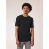 Ionia Merino Wool Arcword Logo Short Sleeve X000007733 Black M ARC'TERYX Men's