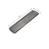 Distressed classical Stainless Steel Retangle Trays Dish Plate BBQ Pans Retro Western Steak Tray Kitchen Tableware Storage Plate