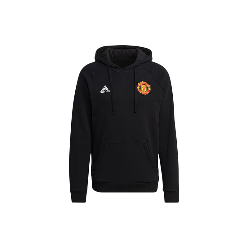 adidas Football Men s Manchester United Embroidered Logo Hoodie GR3909 L