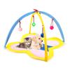 Cats Tent Foldable Cat Indoor Toy Pet Training Interactive Tent Game for Hedgehogs Cats Rabbit Play Tent with Bell Ball