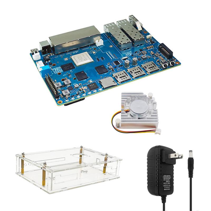 Banana Pi R4 Router Board: 4GB RAM, MediaTek MT7988A