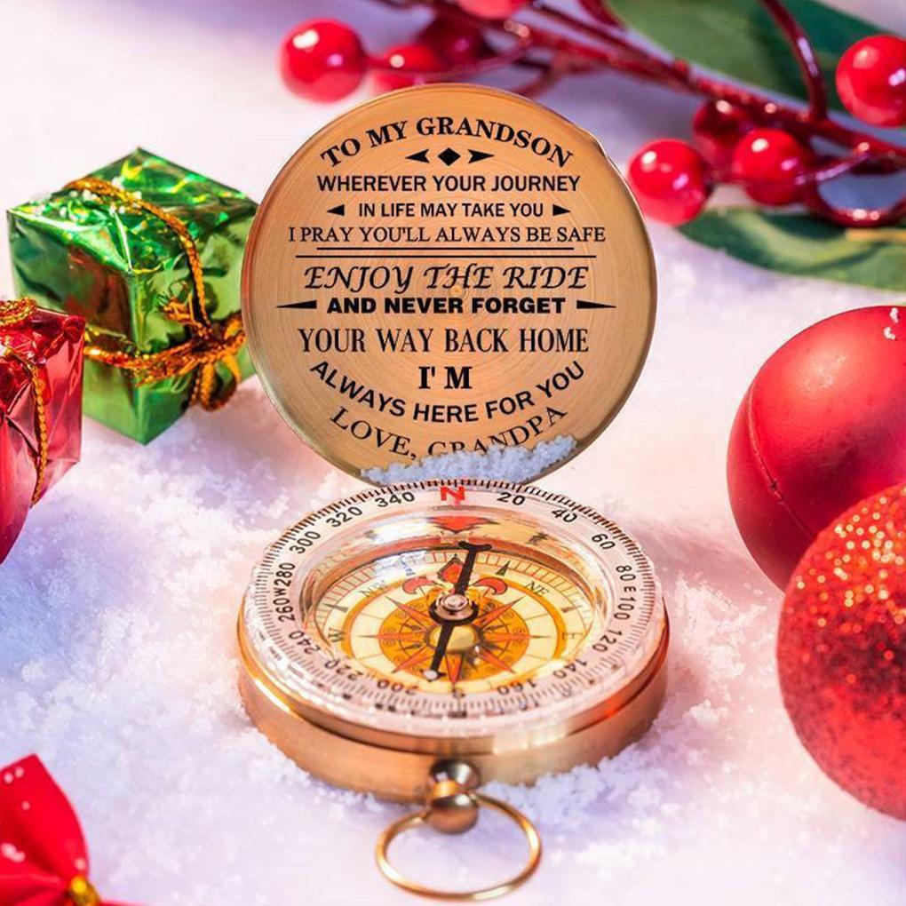 Copper Compass For Outdoor Adventure Durable And Exquisite Craft Outdoor Compasses Camping Compasses