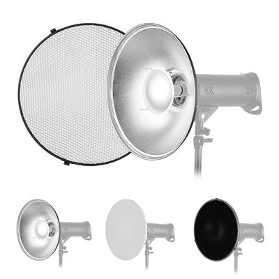 16palcový Beauty Dish Studio Photo Reflector Difuzor s voštinou měkkou látkou pro Bowens
