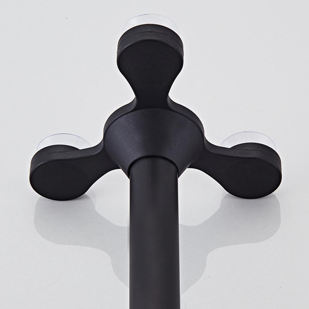 One-Handed Tear Paper Towel Roll Holder with Suction Cup Vertical Tissue Stand Removable Roll Paper Holder Modern for Countertop