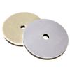 of artificial wool polishing pads for Buffing flat fine Two-pack polishers. pads, surface, grit, 180mm.