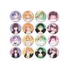 TV Anime "The Three Sisters of the Emperor Are Surprisingly Easy." Newly Illustrated Beach Date Ver. Trading Glitter Can Badge 16-Piece Box