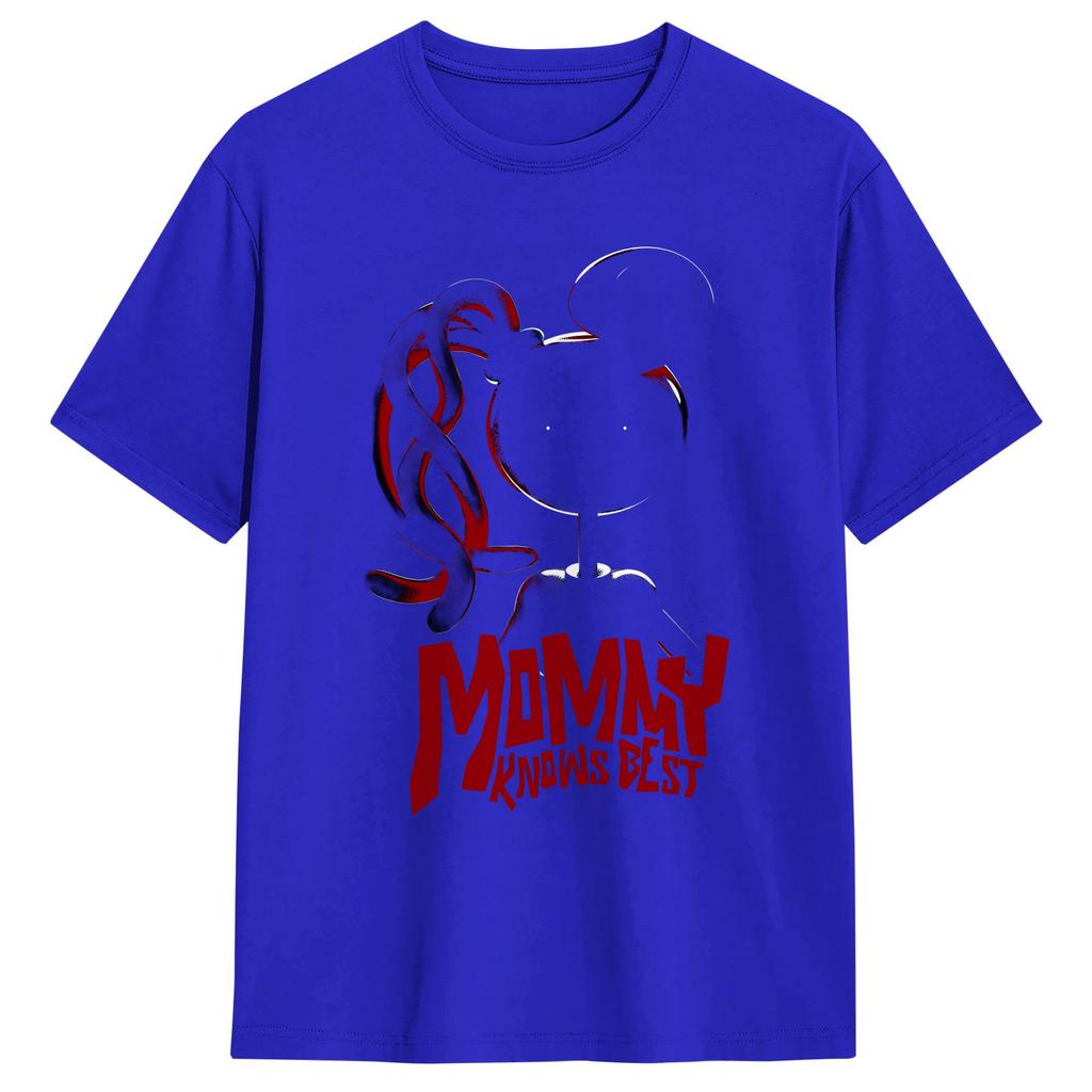 Unisexs Mommy Knows Best TShirts Cotton Tees Beach Y2K Funny Short Sleeve T Shirt ONeck Harajuku Casual Tee Shirt