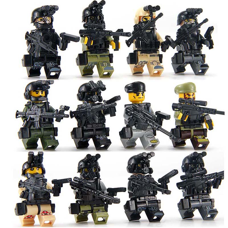 SWAT Military Army WW2 Helicopter Navy Seals Forces Team Soldier