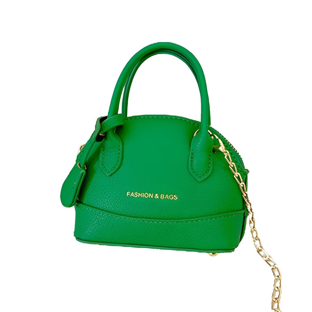 Fashionable Girls' Shell Shoulder Crossbody Bag Lightweight And Durable Trendy Chain Coin Purse 603