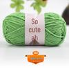Medium Thick Chenille Yarn for Handmade Crochet Bags & Dolls