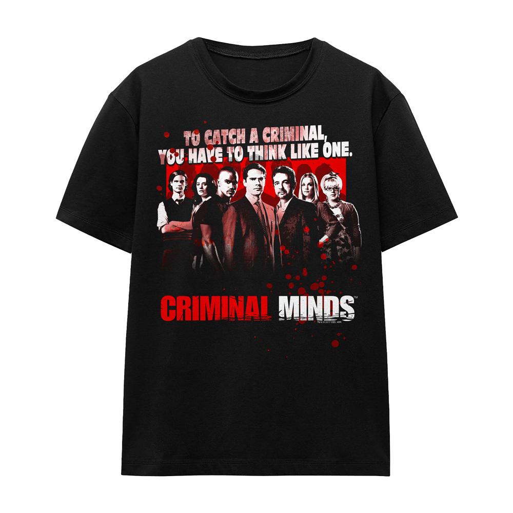 Criminal Minds Unisex Adult Think Like One T-Shirt