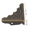 50 Stück Eisen Metall Eckenschutz Retro Vintage Langlebige Eckschützer Hohe Härte Mit Schrauben Möbel Schützer
