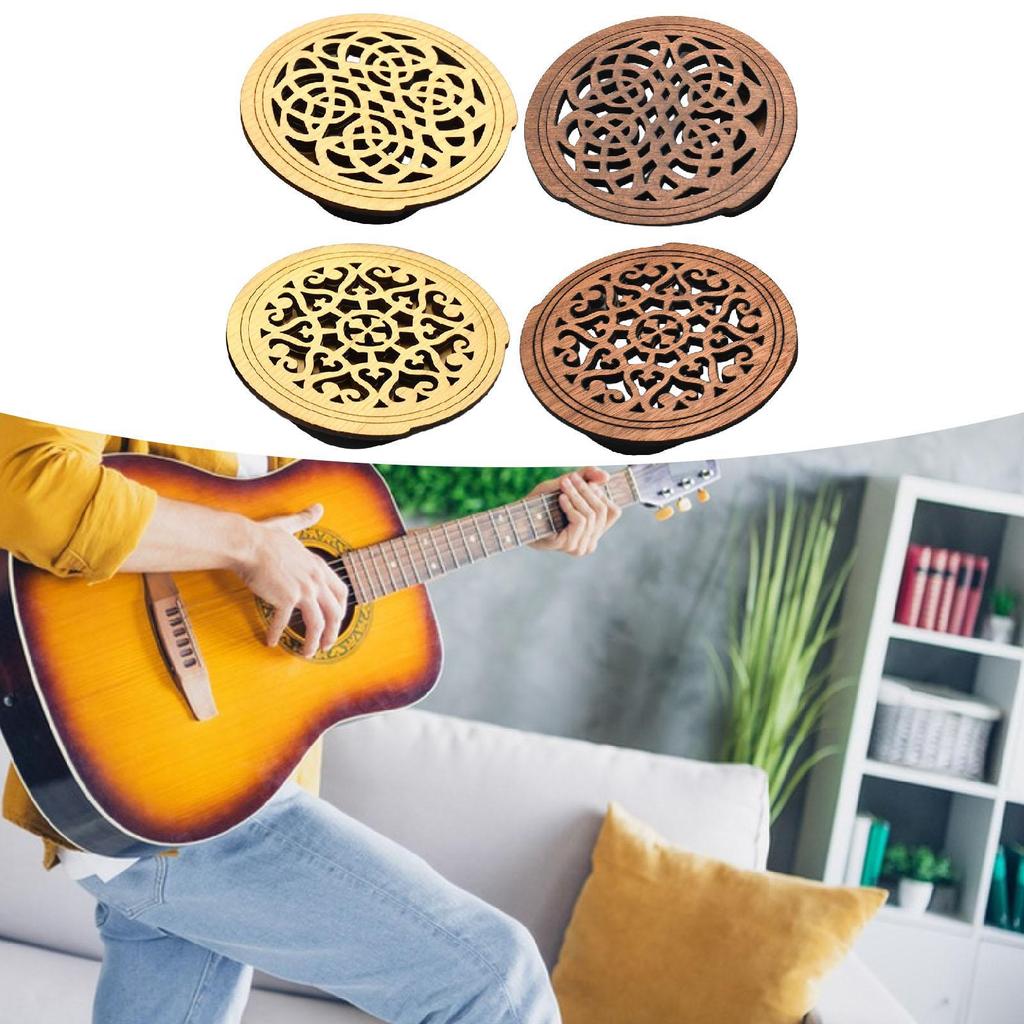 Guitar Soundhole Cover Replacement Enhanced Performance for Acoustic Guitars Practical Parts Block Protector Feedback Reducer