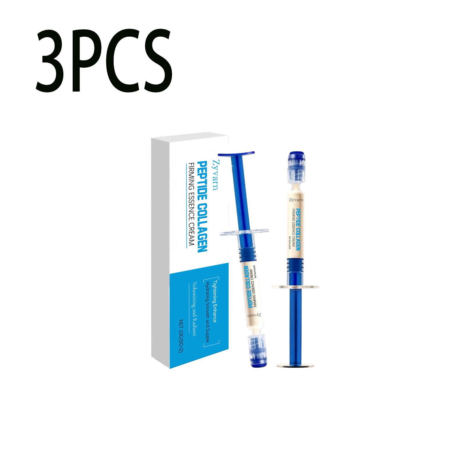 

Поліпептидний Колагеновий Крем-Есенція для Обличчя Покращує Дрібні Зморшки Зволожує Живить М яко Відновлює Крем для Обличчя 10gx3