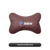 BMW Car Seat Leather Neck Pillow Headrest Car Sticker For BMW M E46 E90 E60 F30 F10 E39 E36 F20 G30 G20 E87 E92 E91 E30 F11 F31 NWHCY1