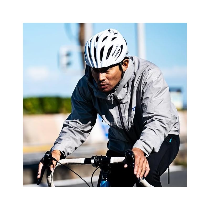 KABUTO RECT Bicycle Helmet, Matte Black, Size: M/L (Head Circumference: 57-60cm), JCF Approved