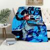 Spel Koel Deken Pluche Slaapbank Kleed voor Woon P-Persona 3 Reload Kamer Warm Kantoor Slaapkamer Verjaardag Huis Reizen Kinder Cadeaus