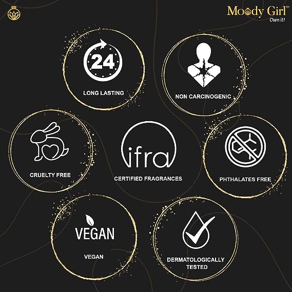 Sensual Mood Enhancing Perfume for Women I Ayesha's favourite fragrance Infused with Seductive Notes of Rum, e20ml | 3.4 Fl.oz