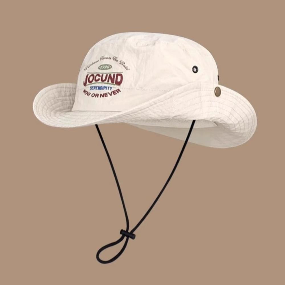 Waterproof Folding Bucket Hat Quick-dry Portable Hiking Cap Fashion Mesh Fisherman's Hat  Travel