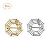 Stainless Steel Spider Nipple Rings - Silver & Gold Punk Stud Earrings