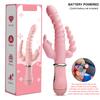3 In 1 Vibrators for Women 12 Mode Vibrating Anal Tongue Licking Clitoris Stimulator G Spot Massager Erotic Sex Toys for Women