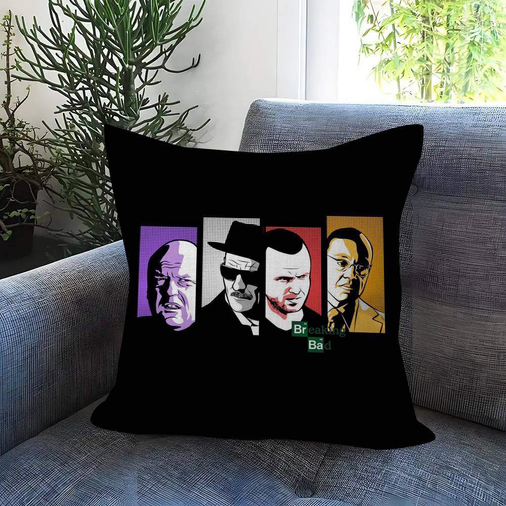 Classic Breaking Bad Tv Cushion Cover Pillow Cover Decor Pillowcase Printed Cushion Case For Couch