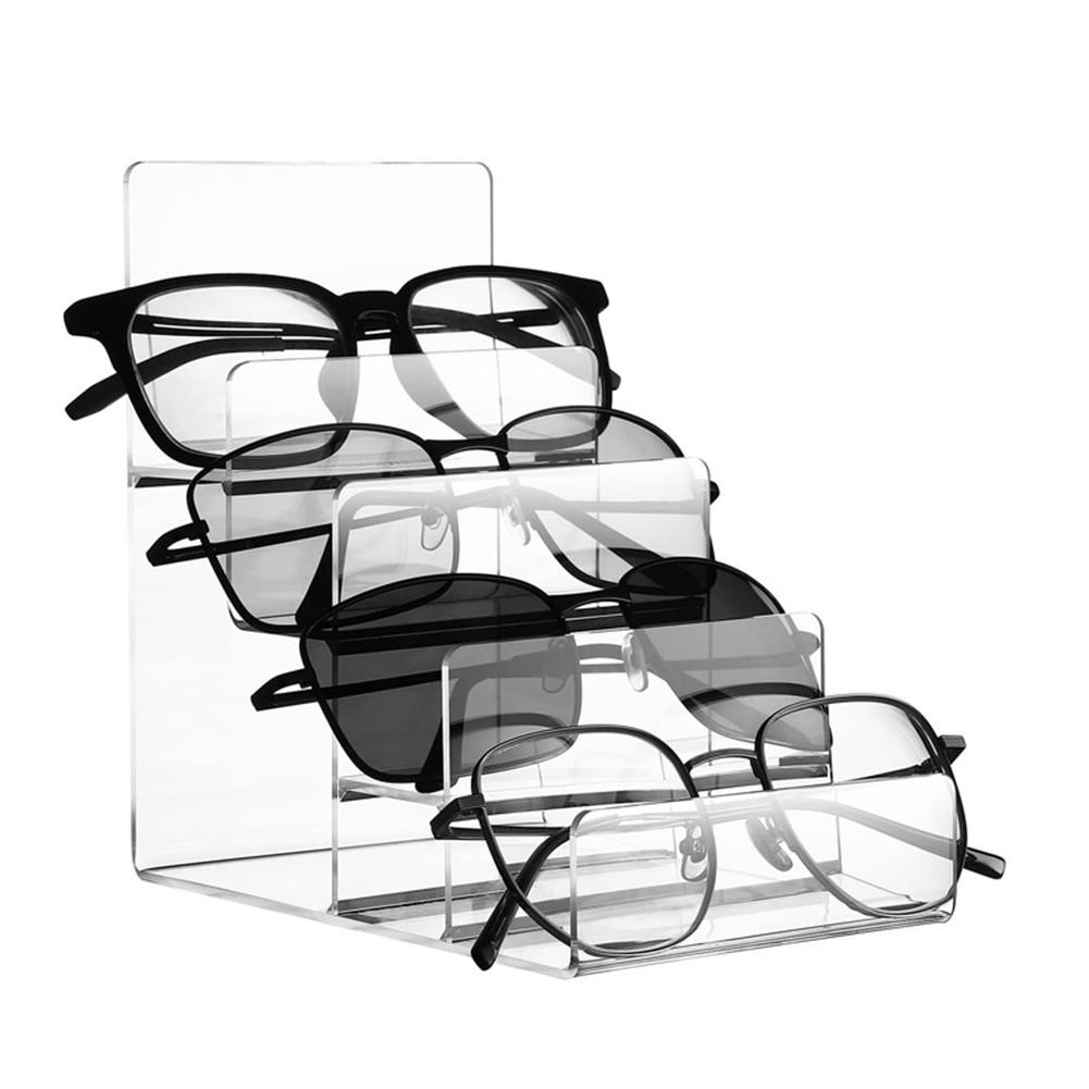 6-etasjers utstillingsstativ Akryl lommebokutstillingsstativ Effektiv plassbesparer