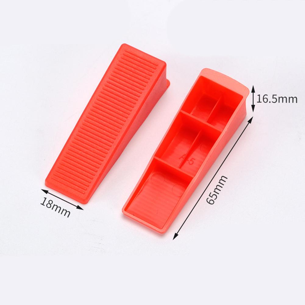 100 Pack Plastic Tile Spacers Reusable Clips Tiling Tool