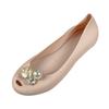 Four Seasons Can Wear Beach Shoes Outdoor Flats Soft Soft Rose Pearl Shoes