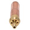 5pcs 73mm Length Propane Cutting Tip Set Copper Torch Consumables  Oxygen And Gas Cutting