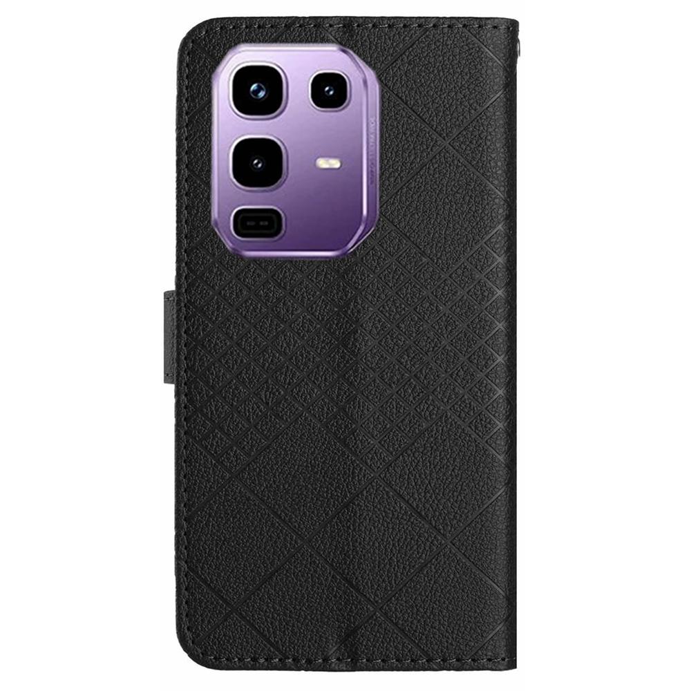 For Infinix Note 50x 5G Case Wallet Imprint PU Leather Flip Folio Phone Cover