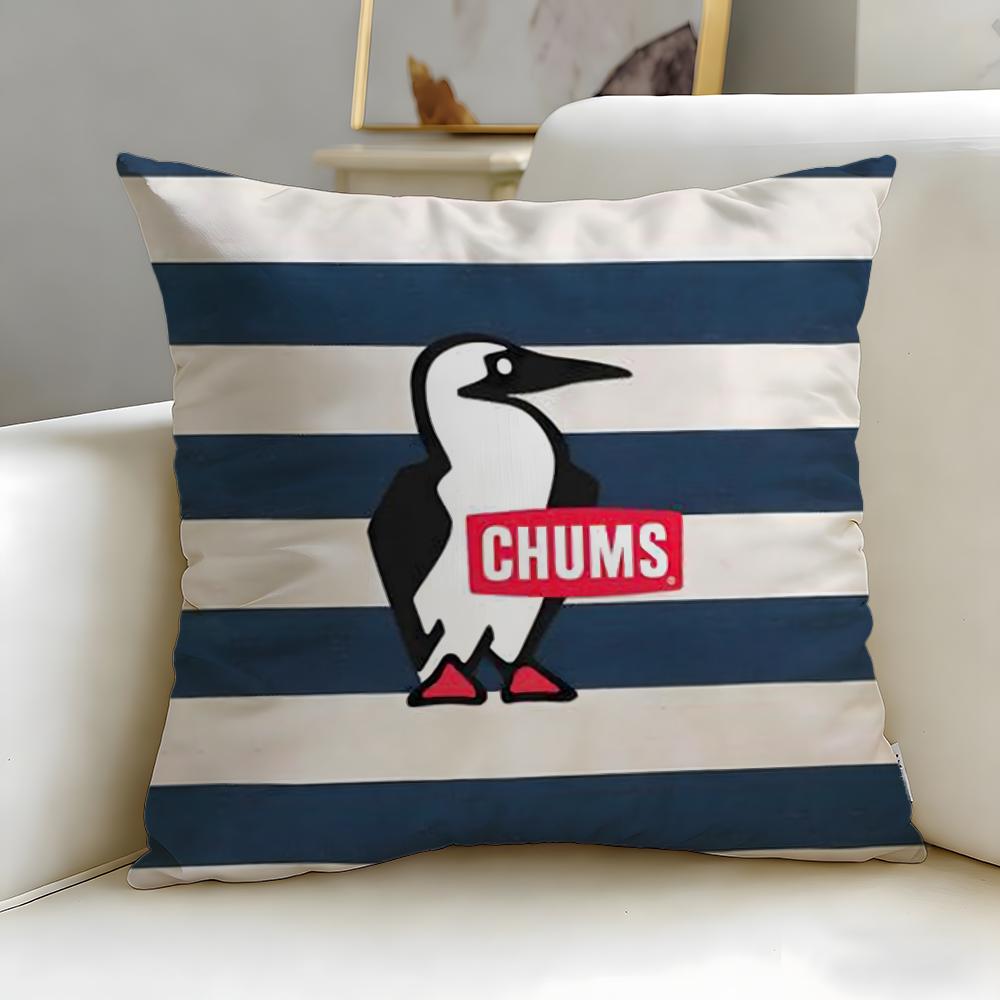 Popular Brand Chums Cushion Cover Soft EasyWash Pillow Case Versatile for Couch Bed Travel and Office