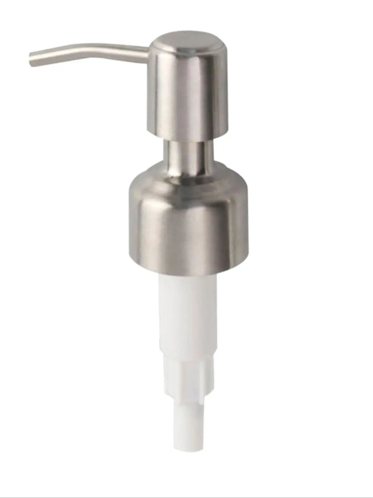 

1шт ручной пресс из нержавеющей стали для отеля, универсальный домашний кухонный дозатор мыла, насос серебряный