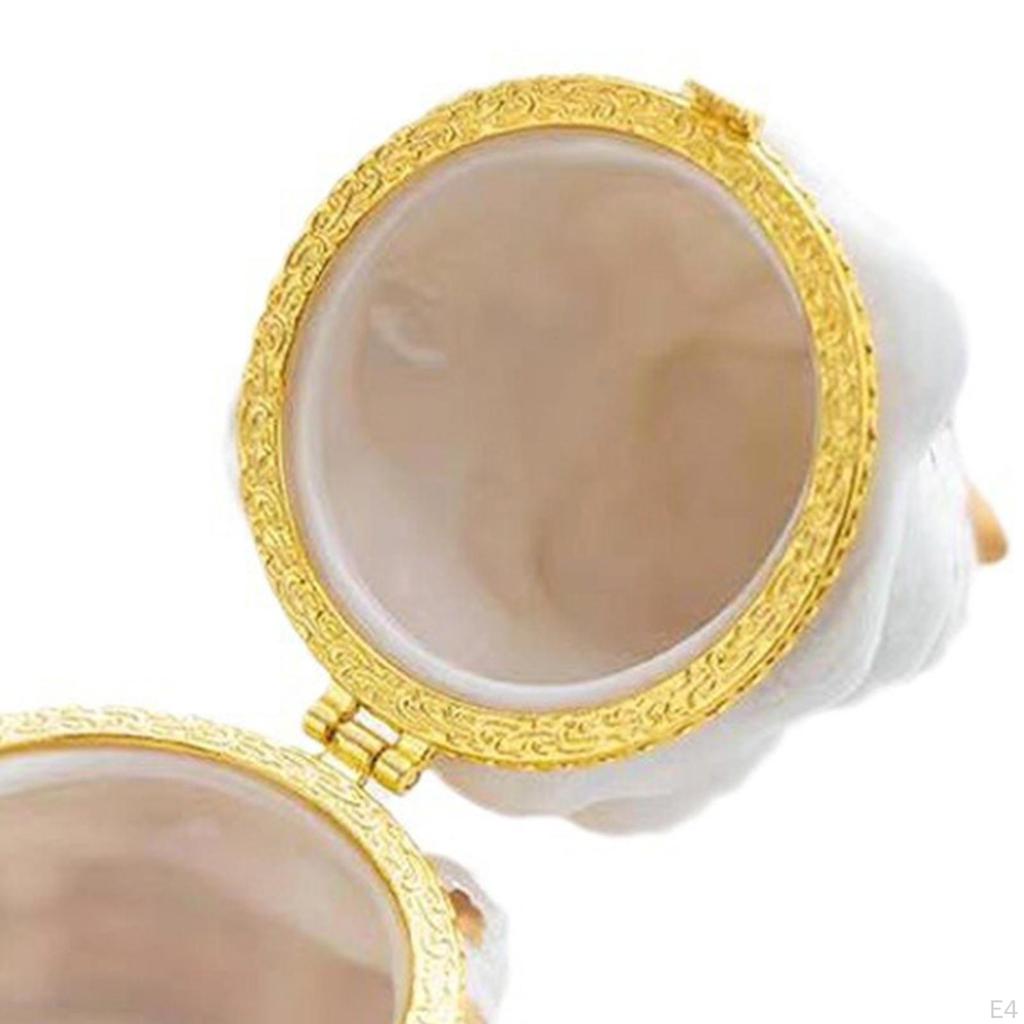 Christmas Tree Jewelry Storage Box Display Case Decorative Ceramic Organizers Trinket for Party