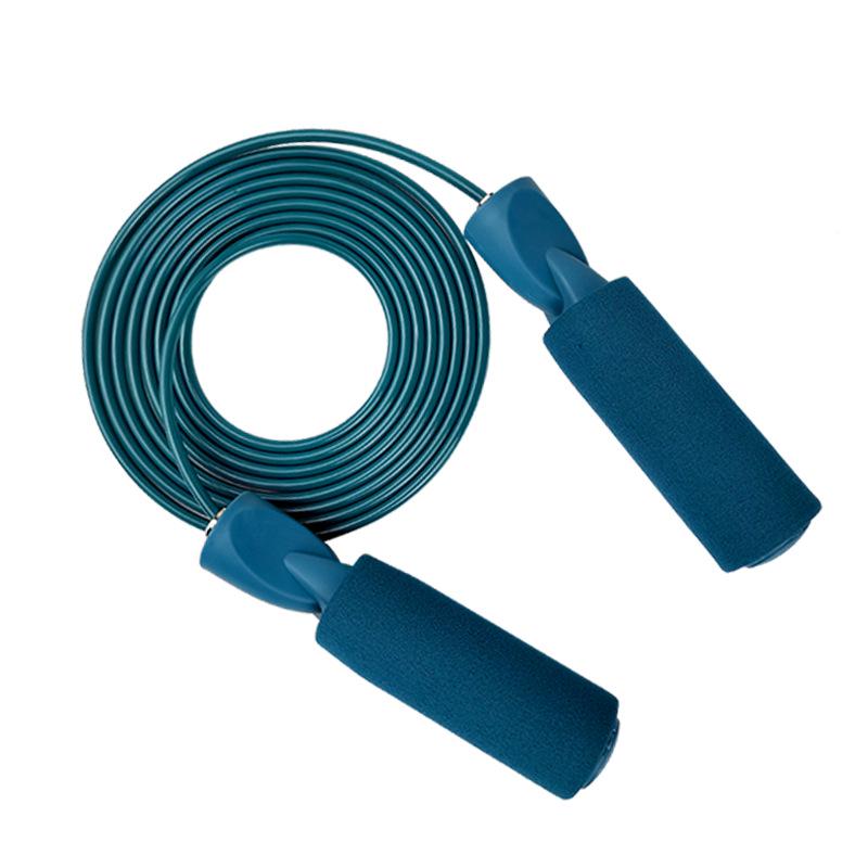 Adult Fitness Skipping Rope - Durable Steel Wire for Exercise & Fat Burning, Ideal for Students and Home Workouts.