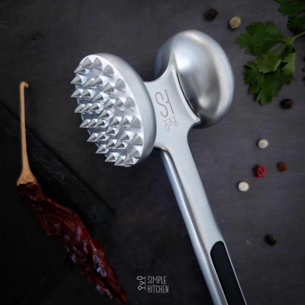 SIMPLE KITCHEN Meat Tenderizer Hammer