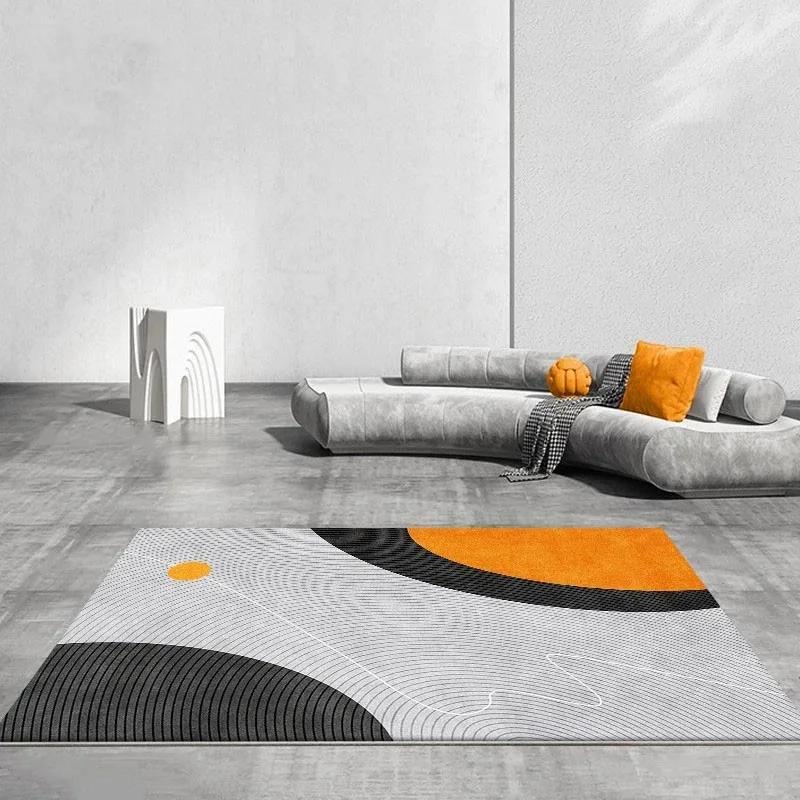 Modern Light Luxury Carpets Nordic Bedroom Carpet Large Area Living Room Decor Floor Mat Home Study Lounge Minimalist Style Rug