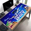Cosmic Bot Crew Print Mouse Pad, Anti‑Slip Desktop Keyboard Mat, for PC Laptop Gaming Working Daily Use, Cool Festival Surprise Gift